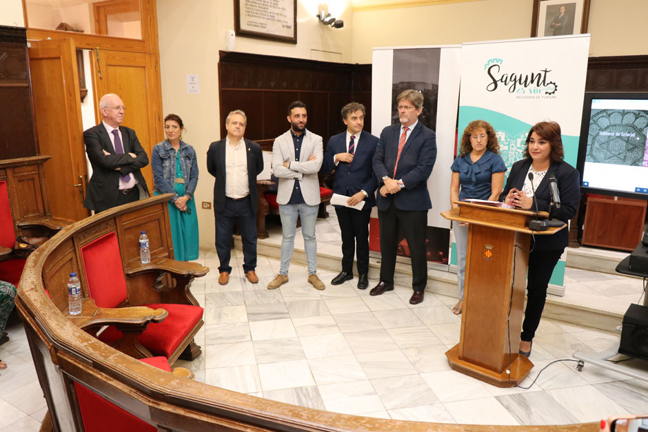 El 10 de octubre se presentó en la ciudad de Sagunto “Háblame de Sefarad”, un programa de ámbito nacional que nace para dotar de valor al patrimonio judío de las diferentes localidades españolas que mantienen vestigios de su pasado judío.