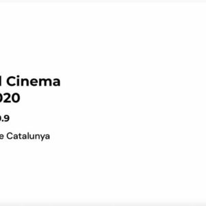 cartel 22ª Edición del Festival de Cine Judío de Barcelona 2020 Red de Juderías de España Caminos de Sefarad