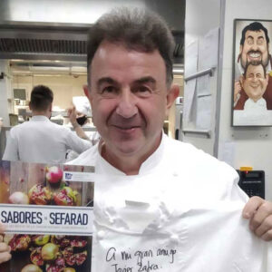 Martín Berasategui y Pedro Subijana, dos de los cocineros más importantes del mundo, promocionan en sus redes sociales el proyecto gastronómico de la Red de Juderías de España.