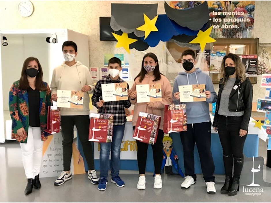 Entrega de diplomas a escolares de Lucena y Calahorra