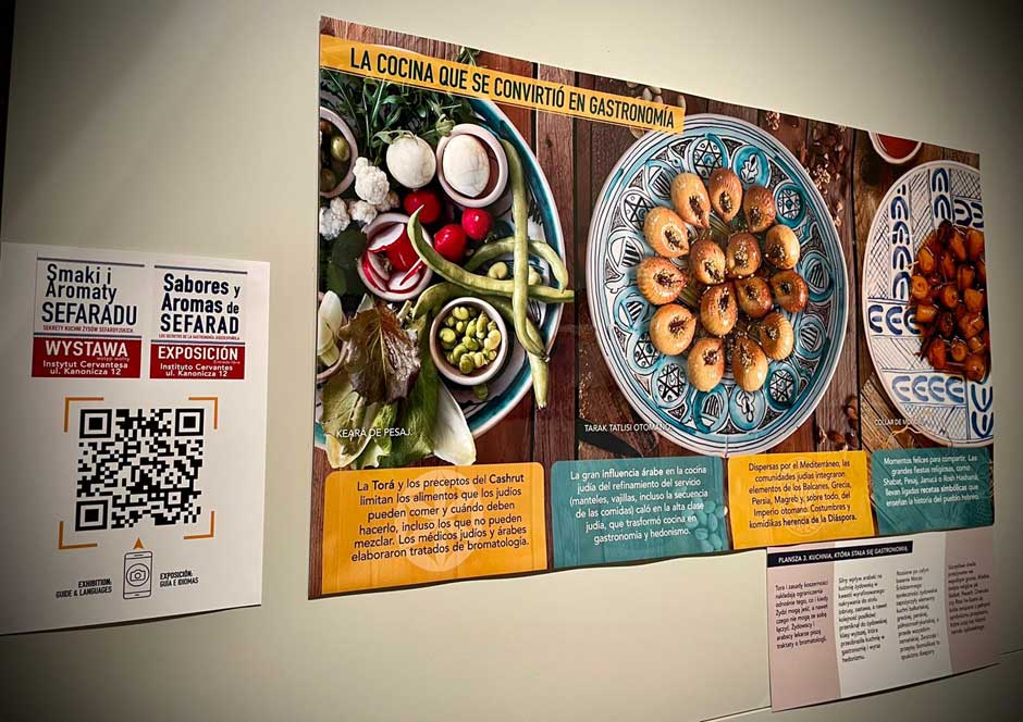 La exposición «Sabores y Aromas de Sefarad» se inaugura en el Instituto Cervantes de Cracovia