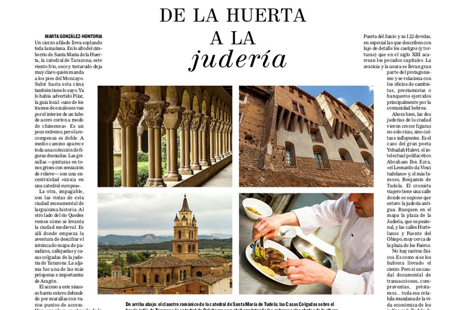 Una ruta por nuestras juderías del noroeste, en El Mundo