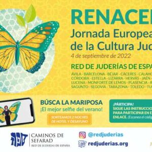 Newsletter "Sefarad al día" nº 58. Agosto 2022 | Red de Juderías de España