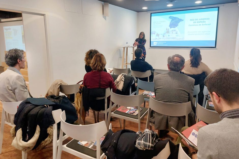 La Red de Juderías presenta su proyecto turístico a agencias de viaje especializadas