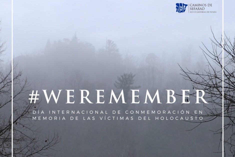 Las ciudades de la Red de Juderías se suman al Día Internacional en Conmemoración de la Memoria de las Víctimas del Holocausto