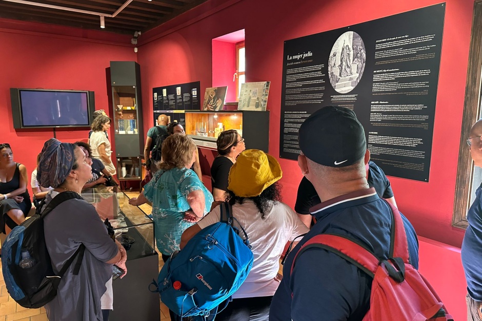 Un grupo de docentes de Israel visita las ciudades de la Red de Juderías de España