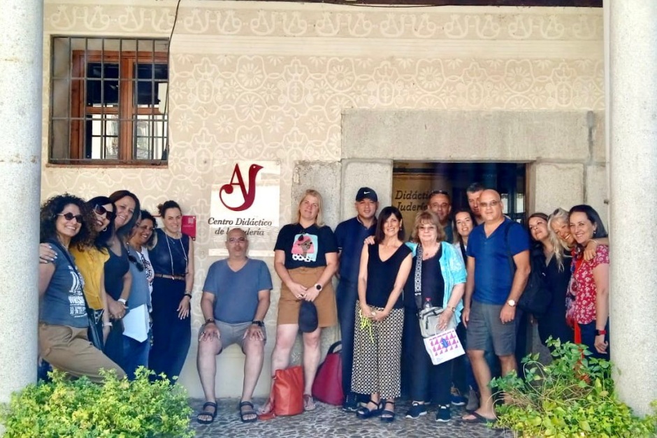 Un grupo de docentes de Israel visita las ciudades de la Red de Juderías de España