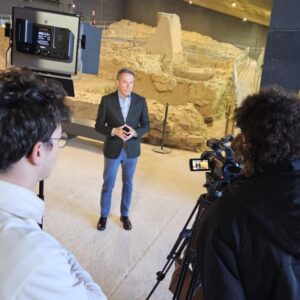 “Shalom” de RTVE se desplazó a Lorca para grabar un episodio dedicado al legado sefardí de la ciudad | Red de Juderías de España